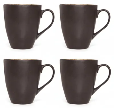 Produktbild von Cosy & Trendy Becher - Laguna Blau Grau - 450 ml - 4 Stück