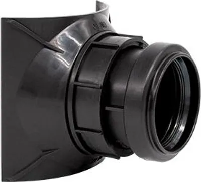 Zdjęcie produktu dla odgałęzienie śrubowe airfit DN 125/50czarne, Z-42.1-603
