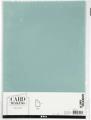 Image de Papier vélin A4 Bleu clair, 10 Feuilles