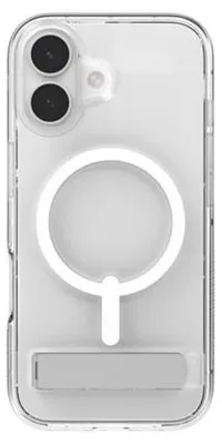 Productafbeelding van ZAGG Crystal Palace Snap Kickstand, hoesje, geschikt voor Apple iPhone 17, 16 cm (6.3 inch), transparant