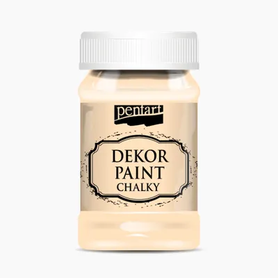 Produktbild von PENTART Dekorfarbe Chalky, 100 ml, Aprikose