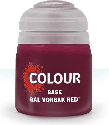 Produktbild von Games Workshop Base Grundschichtfarbe Gal Vorbak Red 12ml