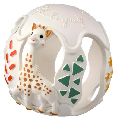 Produktbild von Sophie La Girafe Sensorischer Beißball Weiß Weiß One Size