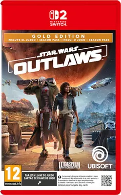 Obrázok produktu pre Nintendo Games Switch 2 Star Wars Outlaws Gold Edition Transparent Transparent One Size