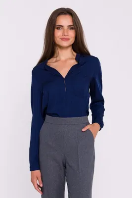 Produktbild von Stylove Damenbluse Aguz S375 granat M