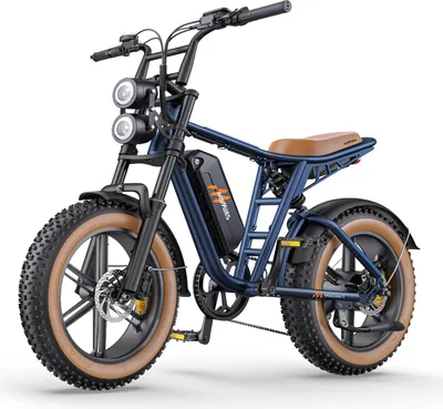 Produktbild von E-Bike HillMiles MileZoom 1 - Akku 52V15.6AH 20 Zoll Räder Hydraulische Ölbremse - Blau