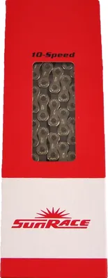 Produktbild von Sunrace Kette 10 fach 116 Glieder 1/2" x 11/128" CN10A Silber/Grau