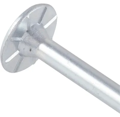 Produktbild von Speed Holzbauschrauben 8x400 Flachkopf mit Fräsrippen & S2 Spitze TX40 - Holzschrauben Teilgewinde, Stahl verzinkt blau - 50 Stück