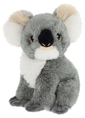 Immagine prodotto di KEELECO, orsacchiotto di peluche a forma di koala, 18 cm, morbido e realizzato con materiali ecologici, ideale per