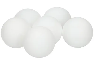 Produktbild von 6X TISCHTENNISBALL Set 40mm Weiss Slazenger 6 Stück Tischtennisbälle Tischtennis Ball Bälle Ping Pong 27