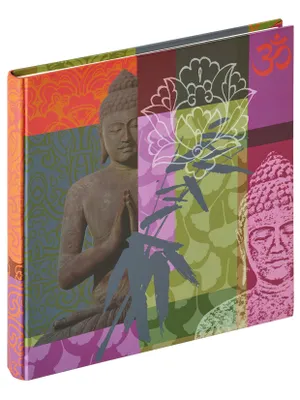 Obrázek produktu pro Album Walther, fotografie, Červený Buddha, 26x25 cm, 40 prázdných stran