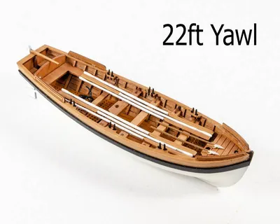 Produktbild von Beiboot Jolle 22 ft. / 107 mm Bausatz