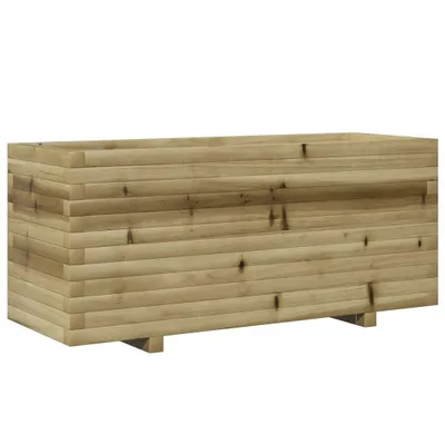 Obrázok produktu pre Záhradný kvetináč 110x40x49,5 cm impregnovaná borovica