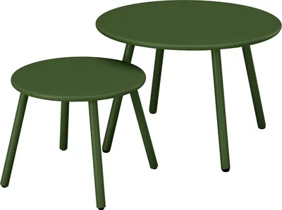 Produktbild von Gartentische – Metall – Khaki – MIRMANDE