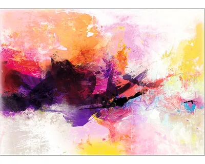 Produktbild von Leinwandbild Original Color clouds I 70x50 cm