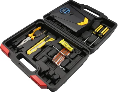 Produktbild von SEFIS KIT schlauchloser Reifenreparatursatz mit Kompressor