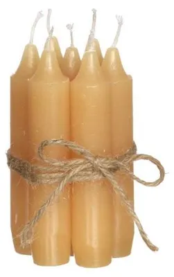 Produktbild von Kerzen Anthrazit 11cm (7 Stück) [IFS-32164]