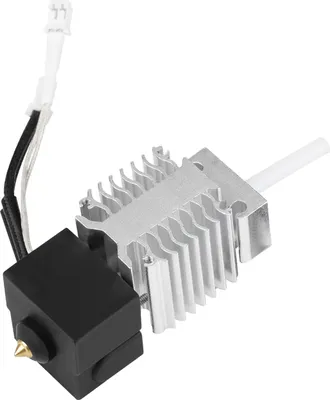 Zdjęcie produktu dla Zestaw głowicy drukującej Creality do drukarki 3D Ender-3 V3 SE, dysza z mosiądzu o średnicy 0,4 mm, obudowa z aluminium, blok grzewczy, płynne podawanie filamentu, brak zapychania, akcesoria do drukarek 3D