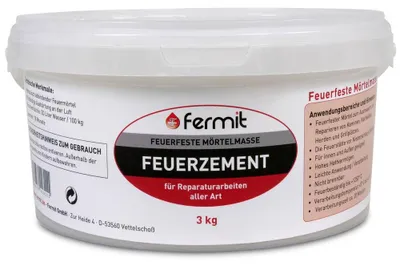 Produktbild von Fermit 11311 Feuerzement Eimer 3kg Eimer