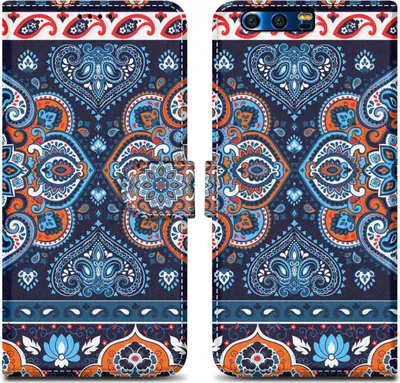 Produktbild von Cadorabo Schutzhülle für Honor 9 Hülle Design Blau Handyhülle Schutzhülle Etui Magnetisch Case Cover