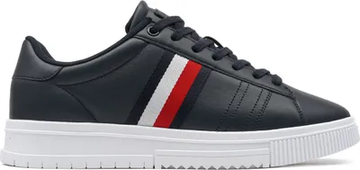 Immagine prodotto di Tommy Hilfiger Supercup in pelle blu - Taglia 46