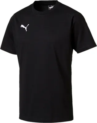 Produktbild von Liga Casuals Tee Jr., Größe:116, Farben:Puma Black-Puma White
