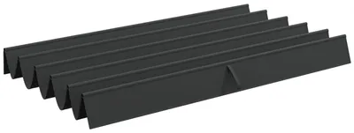 Produktbild von Ersatzdach für Pergola 2,5 x 2,55 m Pergola-Dach mit Entwässerungslöchern, Schattenabdeckung für Garten & Terrasse, dunkelgrau