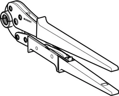 Produktbild von Geberit 690474001 Mepla Handpresszange d26