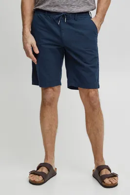 Produktbild von FQ1924 FQBent Herren Leinenshorts kurze Leinenhose Bermuda Leinen Mix mit Kordeln Regular Fit