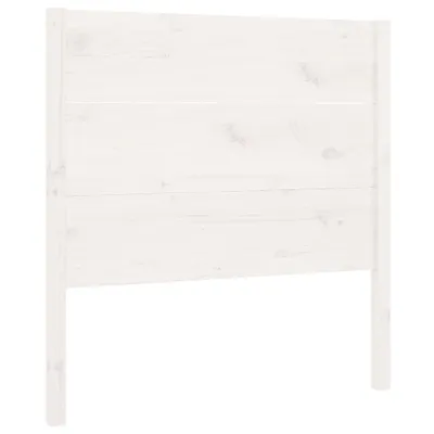 Produktbild von vidaXL Kopfteil Weiß 106x4x100 cm Massivholz Kiefer