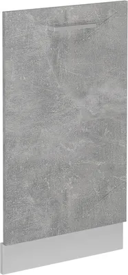 Produktbild von Frontblende Vicco R-Line Beton 45 cm ohne Arbeitsplatte, Model 54453
