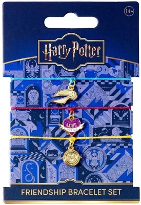 Zdjęcie produktu dla Zestaw bransoletek przyjaźni Harry Potter Golden Snitch Multi