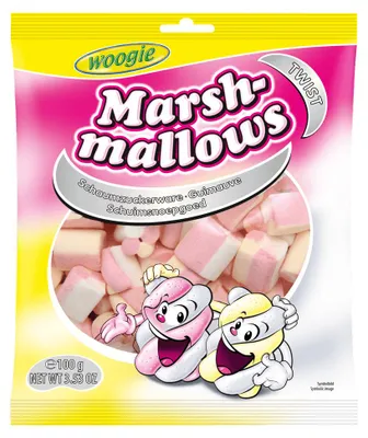 Produktbild von Woogie Marshmallows Twist 100g