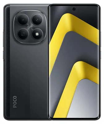 Zdjęcie produktu dla Xiaomi Poco M8 5G 256 GB, 8 GB pamięci RAM, wersja w kolorze czarnym, wersja europejska