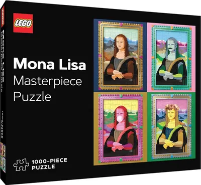 Zdjęcie produktu dla Chronicle Books LEGO® Mona Lisa Puzzle 1000 elementów