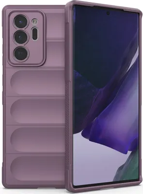 Immagine prodotto di Custodia Galaxy Note 20 Ultra, Custodia protettiva in silicone TPU morbido antiurto per Samsung Galaxy Note 20 Ultra 5G Viola