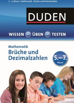Produktbild von Wissen - Üben -Testen: Mathematik - Brüche und Dezimalzahlen 5.- 7. Klasse