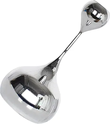 Image de Bougeoir Ornement Acier Inoxydable Bougeoir Sculpture de Bureau Décoration Sliver A Type