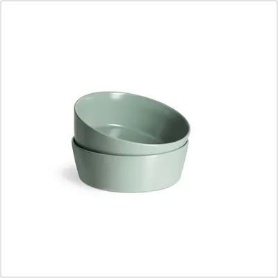 Produktbild von Mintfarbenes Keramik-Servies, Scandi-Design, 2er-Set