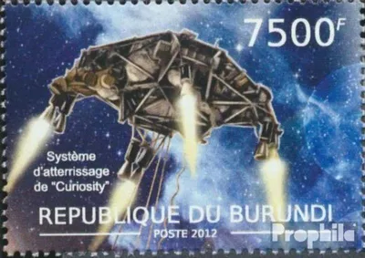 Produktbild von Briefmarken Burundi 2012 Mi 2724 (kompl.Ausg.) postfrisch Marsforschung