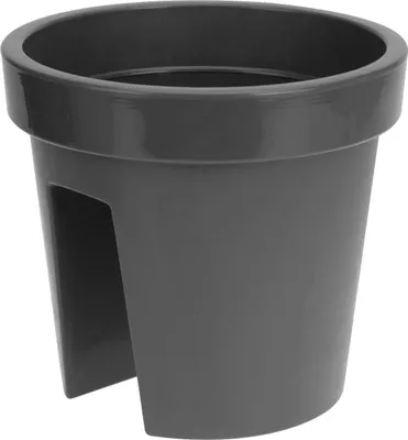 Produktbild von Balkónový kvetináč antracit - Balkónové zábradlie Kvetináč