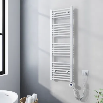 Produktbild von Heilmetz Heizkörper Badheizkörper Elektrisch Weiß 120x40cm Handtuchtrockner Handtuchwärmer Elektrisch