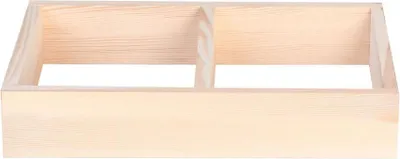 Produktbild von Weinregal 60 cm, Sockel 45 cm breit, natur, Holz