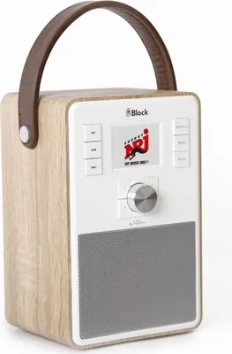 Produktbild von Block eMotion walnuss tragbares Radio mit DAB+, Bluetooth & Spotify-Connect