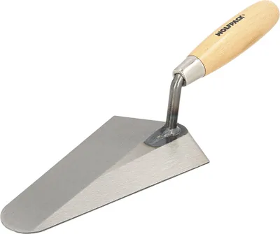 Image de Truelle de maçon avec manche en bois 348 200 mm.