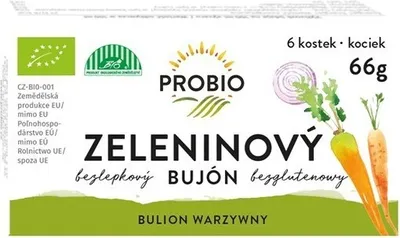Immagine prodotto di Brodo vegetale a cubetti 6x0,5L66 g PROBIO