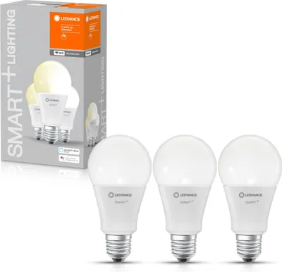 Imagen del producto de 3X Ledvance Smart + Bombillas 14W = 100W E27 1521lm Blanco Cálido 2700K