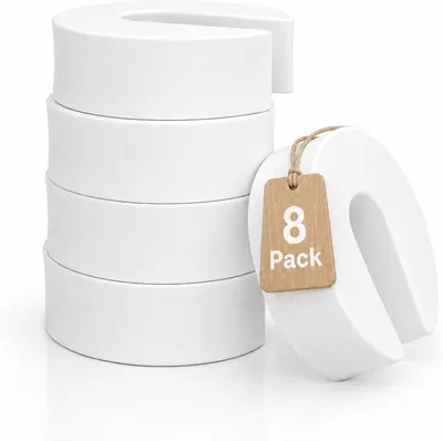 Productafbeelding van [2-2 cm] BYETOO 8 stuks schokdemper - Deurblok voor baby's - Deurstopper - Schuimrubber - Vingerbescherming voor kinderen - Veiligheid