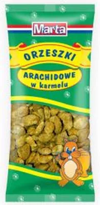Obrázok produktu pre Marta, arašidy v karamelovej poleve, 70 g