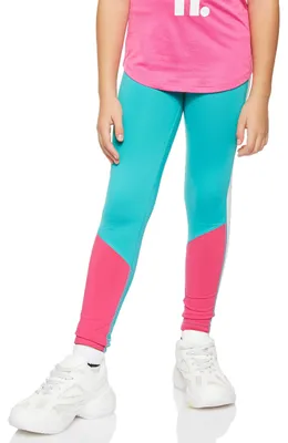 Obrázek produktu pro Legíny Nike Trophy Colorblock pro dívky, barva: Cabana/Vivid Pink/Teal Tint/White, velikost XL, model AV